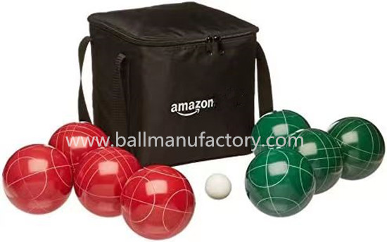 custom printed carrying case for resin bocce ball