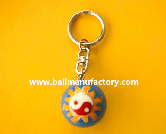 Key ring ball with YinYang Gifts Fengshui Qigong