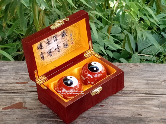 Chinese meditation chiming ball